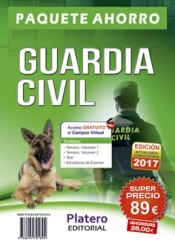 Guardia Civil Escala de Cabos y Guardias. Pack Ahorro de Platero Editorial