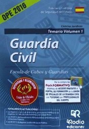 Guardia Civil. Escala de cabos y guardias - Ediciones Rodio S. Coop. And.