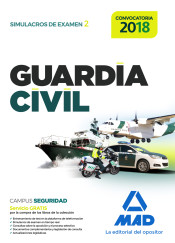 Guardia Civil. Simulacros de Examen 2 de Ed. MAD