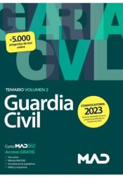 Guardia Civil. Temario volumen 2 de Ed. MAD