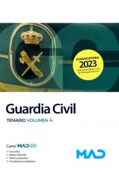 Guardia Civil. Temario volumen 4 de Ed. MAD
