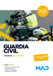 Guardia Civil. Temario volumen 4 de Ed. MAD