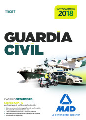 Guardia Civil. Test para la Preparación de Oposición de Ed. MAD