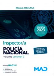 Inspector/a de Policía Nacional. Temario Volumen 2 de Ed. MAD