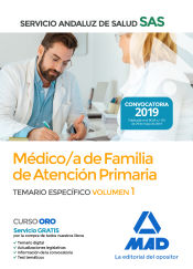 Médico de Familia de Atención Primaria del Servicio Andaluz de Salud (SAS) - Ed. MAD
