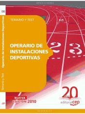 Operario de Instalaciones Deportivas. Temario y Test de EDITORIAL CEP