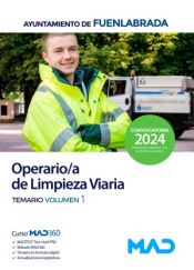 Operario de limpieza viaria del Ayuntamiento de Fuenlabrada - Ed. MAD