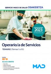Operario/a de Servicios Servicio Vasco de Salud (Osakidetza) - Ed. MAD