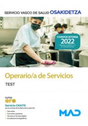 Operario/a de Servicios. Test. Servicio Vasco de Salud (Osakidetza) de Ed. MAD