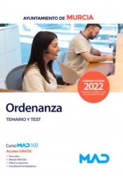 Ordenanza. Temario específico y test. Ayuntamiento de Murcia de Ed. MAD