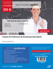 PACK AHORRO BÁSICO. Cuerpo de Profesores de Enseñanza Secundaria. Física y Química de Ed. CEP