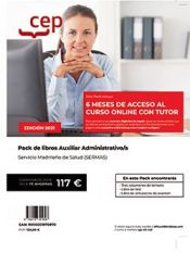 PACK DE LIBROS + Contenido Online. Auxiliar Administrativo/a. Servicio Madrileño de Salud (SERMAS) de Ed. CEP