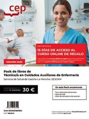 PACK DE LIBROS. Técnico/a en Cuidados Auxiliares de Enfermería. Servicio de Salud de Castilla-La Mancha. SESCAM. de Ed. CEP