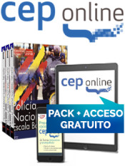 Pack de libros y Acceso gratuito. Policía Nacional Escala Básica de Ed. CEP