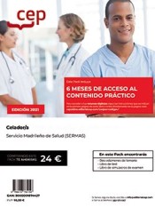 Pack libros + Contenido online práctico. Celador. Servicio Madrileño de Salud (SERMAS) de Ed. CEP