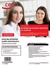 Pack del opositor. Auxiliar Administrativo de Corporaciones Locales de Editorial CEP