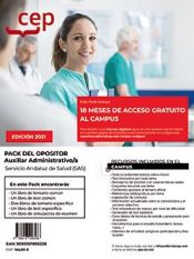 Pack del opositor. Auxiliar administrativo/a. Servicio Andaluz de Salud (SAS) de Ed. CEP