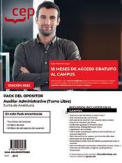Pack del opositor. Auxiliar Administrativo (Turno Libre). Junta de Andalucía de Editorial CEP