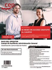 Pack del Opositor. Cuerpo de Auxiliares. Administración General. Estabilización. Comunidad de Madrid de Ed. CEP