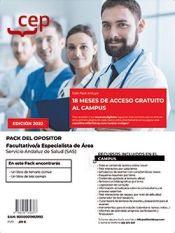 Pack del opositor. Facultativo/a Especialista de Área. Servicio Andaluz de Salud (SAS) de Editorial CEP