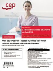 Pack del Opositor. Técnico/a en Cuidados Auxiliares de Enfermería. Servicio Murciano de Salud. SMS. Oposiciones de Editorial CEP