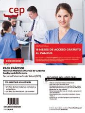 Pack práctico. Técnico Medio Sanitario de Cuidados Auxiliares de Enfermería. Servicio Extremeño de Salud (SES) de Ed. CEP