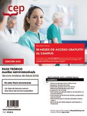 Pack teórico. Auxiliar administrativo/a. Servicio Andaluz de Salud (SAS) de Ed. CEP
