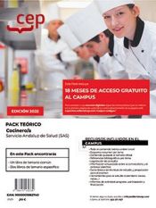 Pack teórico. Cocinero/a. Servicio Andaluz de Salud (SAS). Oposiciones de Editorial CEP