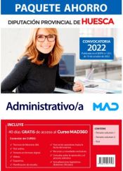 Paquete Ahorro Administrativo/a de la Diputación Provincial de Huesca de Ed. MAD