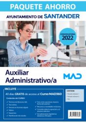 Paquete Ahorro Auxiliar Administrativo/a. Ayuntamiento de Santander de Ed. MAD