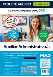 Paquete Ahorro Auxiliar Administrativo/a. Servicio Andaluz de Salud (SAS) de Ed. MAD