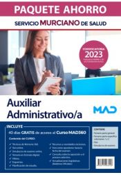Paquete Ahorro Auxiliar Administrativo/a. Servicio Murciano de Salud (SMS) de Ed. MAD