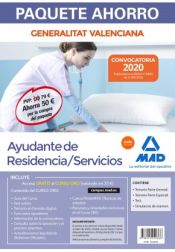 Paquete Ahorro Ayudante de Residencia/Servicios de la Administración de la Generalitat Valenciana de Ed. MAD