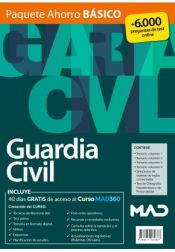 Paquete Ahorro BÁSICO de la Guardia Civil de Ed. MAD