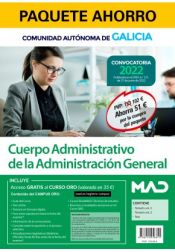 Paquete Ahorro Cuerpo Administrativo Comunidad Autónoma de Galicia de Ed. MAD