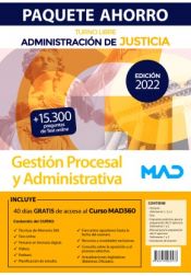 Paquete Ahorro Cuerpo de Gestión Procesal y Administrativa de la Administración de Justicia(turno libre) de Ed. MAD