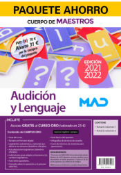 Paquete Ahorro Cuerpo de Maestros. Audición y Lenguaje de Ed. MAD