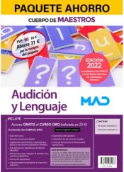 Paquete Ahorro Cuerpo de Maestros. Audición y Lenguaje de Ed. MAD