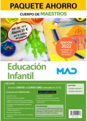 Paquete Ahorro Cuerpo de Maestros. Educación Infantil de Ed. MAD