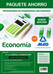 Paquete Ahorro Economía. Cuerpo de Profesores de Enseñanza Secundaria de Ed. MAD