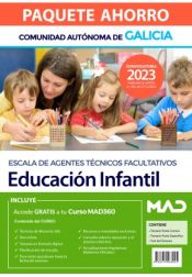 Paquete Ahorro Escala de Agentes Técnicos Facultativos, especialidad de Educación Infantil. de Ed. MAD