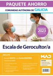 Paquete Ahorro Escala de Gerocultor/a. Comunidad Autónoma de Galicia de Ed. MAD