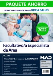 Paquete Ahorro Facultativo/a Especialista de Área. Servicio Riojano de Salud (SERIS) de Ed. MAD