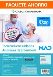 Paquete Ahorro Manuales Técnico en Cuidados Auxiliares de Enfermería de Ed. MAD
