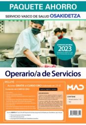 Paquete Ahorro Operario/a de Servicios. Servicio Vasco de Salud (Osakidetza) de Ed. MAD