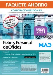 Paquete Ahorro Peón y Personal de Oficios de Corporaciones Locales de Ed. MAD