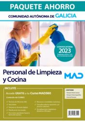 Paquete Ahorro Personal de Limpieza y Cocina. Comunidad Autónoma de Galicia de Ed. MAD