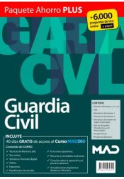 Paquete Ahorro PLUS de la Guardia Civil de Ed. MAD