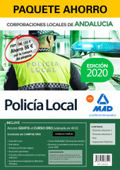 Paquete Ahorro Policía Local de Andalucía de Ed. MAD