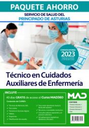 Paquete Ahorro Técnico/a en Cuidados Auxiliares de Enfermería. Servicio de Salud del Principado de Asturias (SESPA) de Ed. MAD